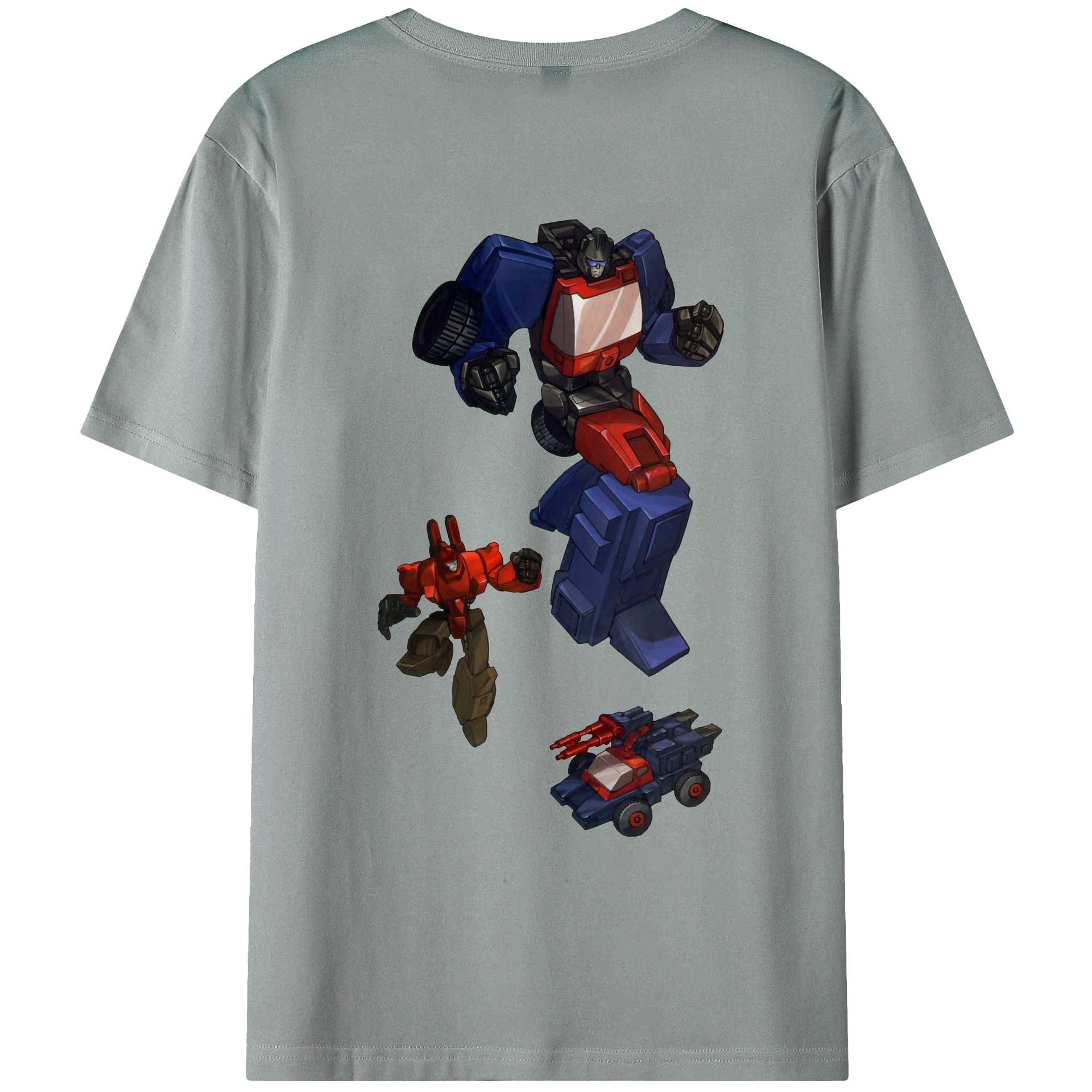 （画像用）  綿100％ メンズ半袖Tシャツ（バックプリント） 通気性